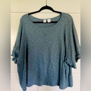 Women’s flutter sleeve top - ARTISAN NY